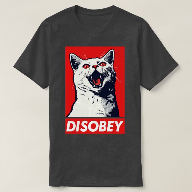 DISOBEY T-Shirt (Design vorne)