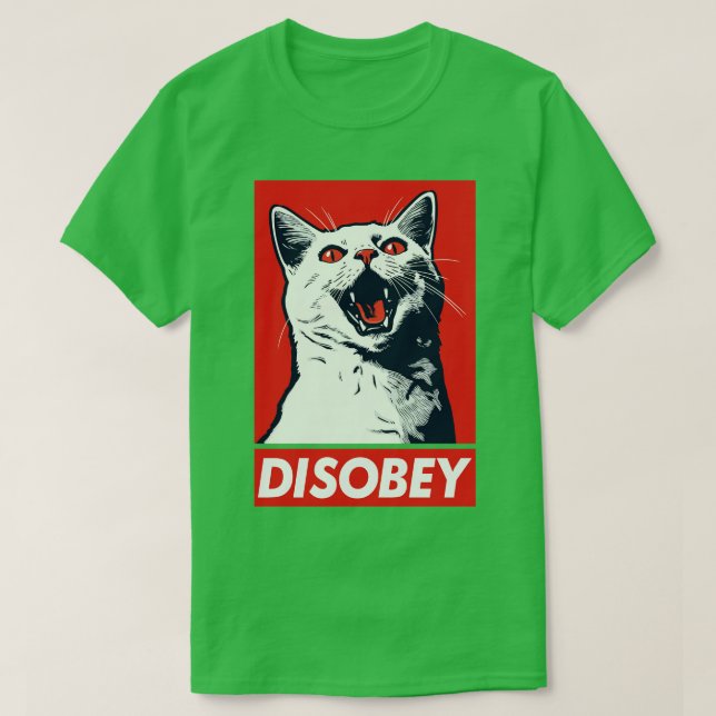 DISOBEY T-Shirt (Design vorne)
