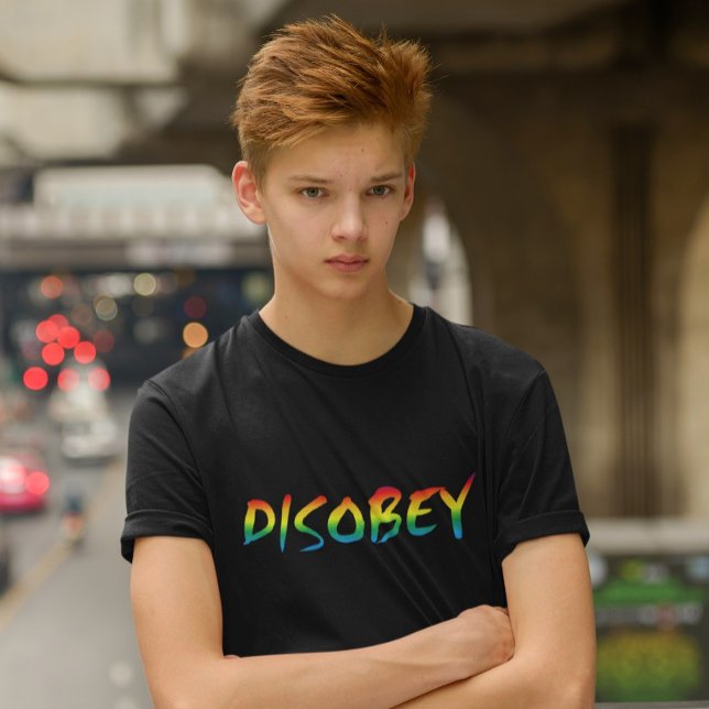 Disobey-T - Shirt (Von Creator hochgeladen)