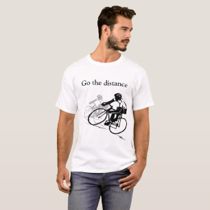 Disparaissent le T-shirt de recyclage de distance