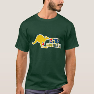 Disparaissent le T-shirt graphique de kangourou de