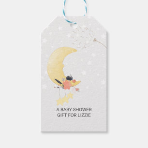 Display-Dusche Mond und Sterne Personalisiert Geschenkanhänger