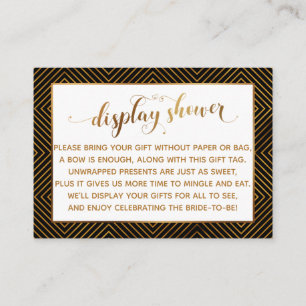 Display-Shooter-Hearts Gold-Script-Black-Geschenk- Begleitkarte