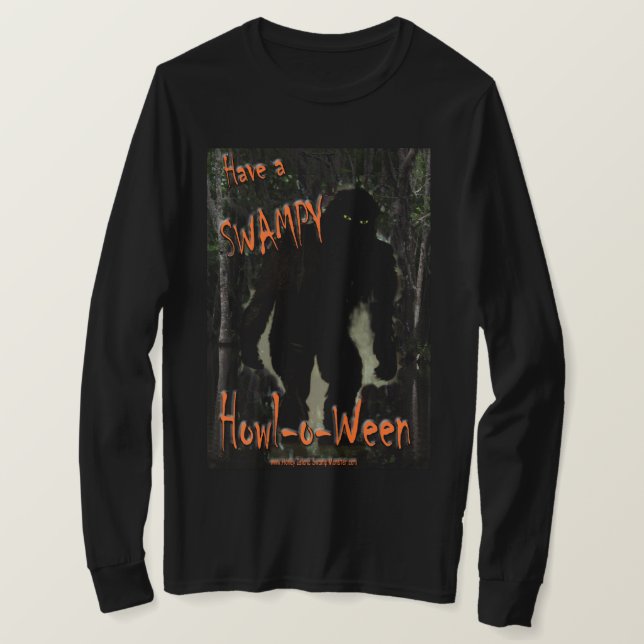 DISPOSEZ D'UN T-shirt SWAMPY HOWL-O-WEEN (Design devant)