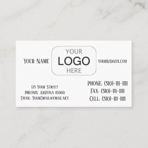 Disposition de carte de visite