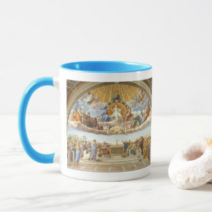 Disputation des Heiligen Sakraments, Raphael Sanzi Tasse