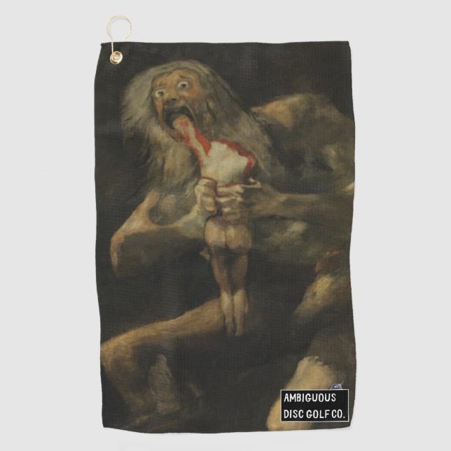 Disque Ambigu Golf Disque Serviette de sac (Devant)