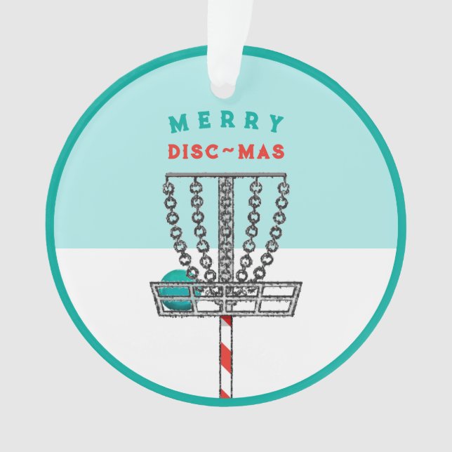 Disque Golf Noël Collectible 2024 (devant)