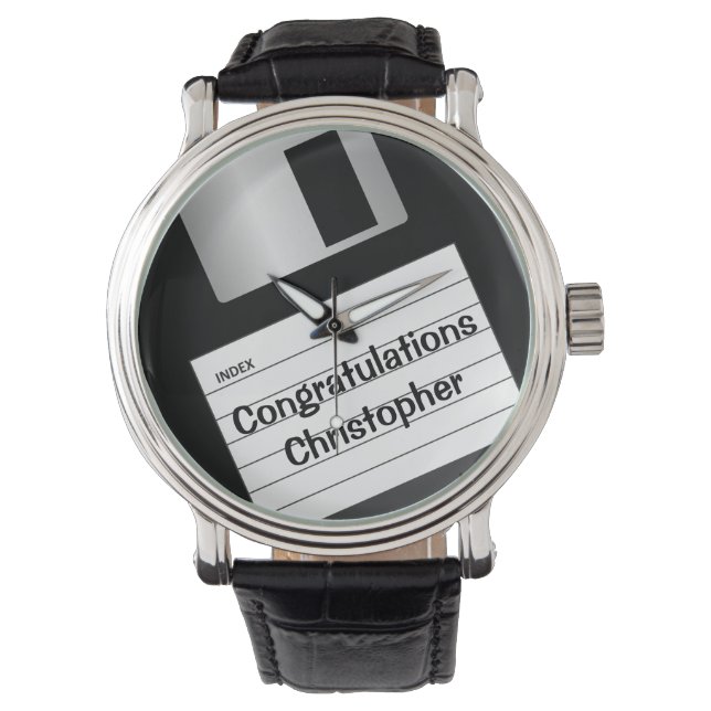 Disquette classique de 3,5 pouces Montre homme per (devant)