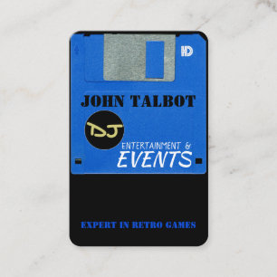 Disquette de jeu rétroactive personnalisée 3 Carte