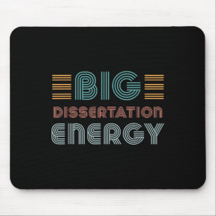 Dissertation Schreibthesis Defence Phd Doctoral C Mousepad