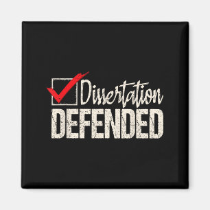 Dissertation verteidigt - Doktorand promoviert Dr. Magnet