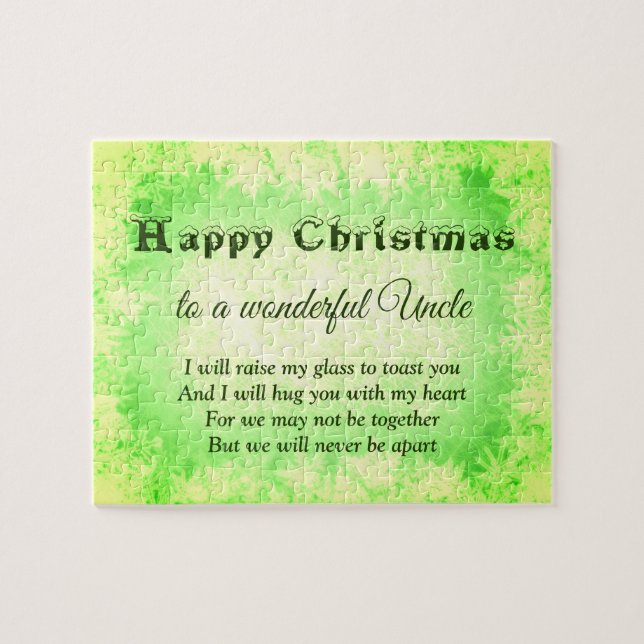 Distance Happy Christmas Onkel (Horizontal)