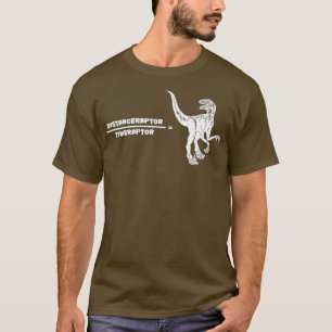 DistanceraptorTimeraptor Velociraptor Physik T-Shirt