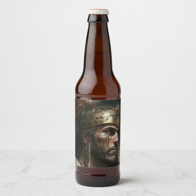 Distant War Bierflaschenetikett (Vorderseite)