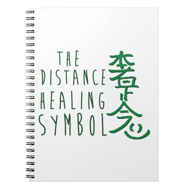 Distanzheilung Reiki-Symbol Notizblock (Vorderseite)