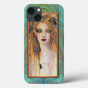 Distanzierte schöne Frau Fantasie Abstrakte Kunst Case-Mate iPhone Hülle