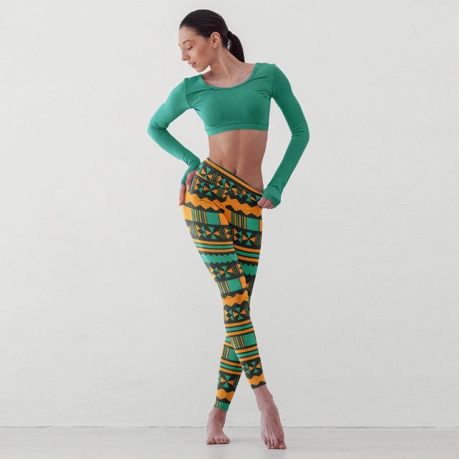 Distinctives Stammmuster Leggings (Von Creator hochgeladen)