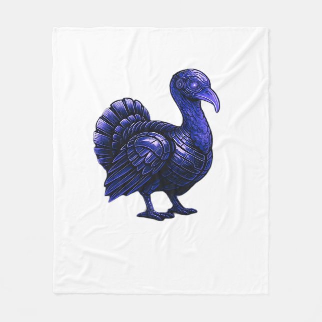 Distopian Türkei Erntedank Design Classic T-Shi Fleecedecke (Vorderseite)