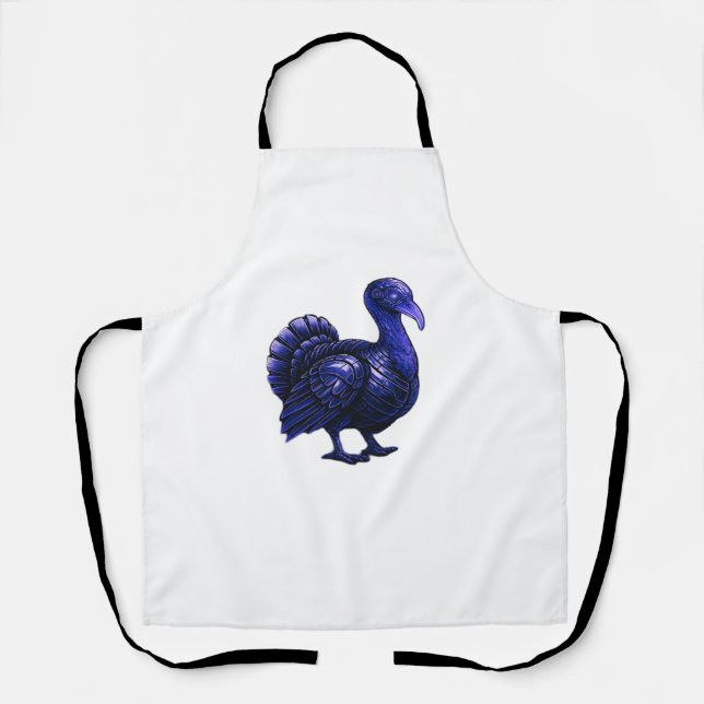 Distopian Türkei Erntedank Design Classic T-Shi Schürze (Vorderseite)
