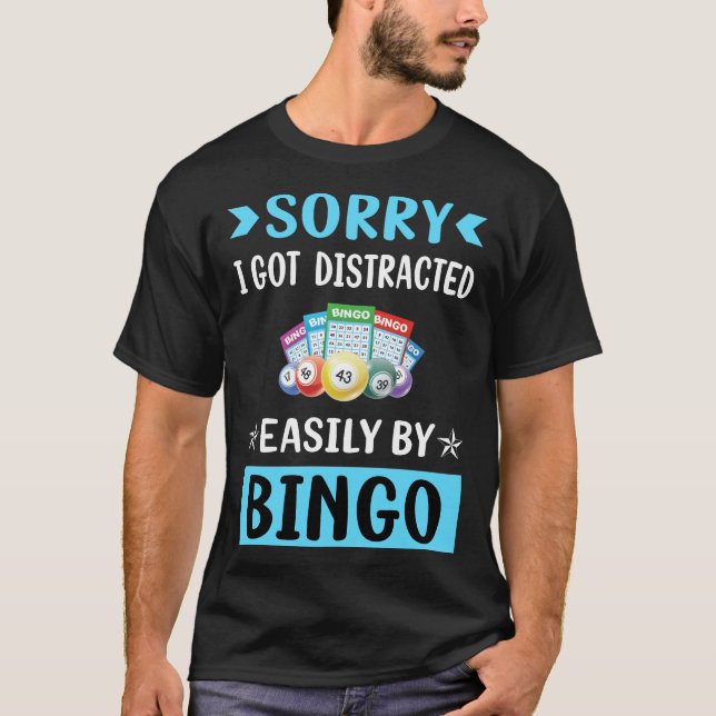 Distracted Bingo T-Shirt (Vorderseite)