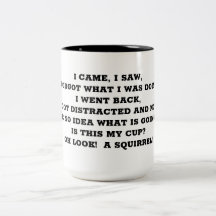 "DISTRACTED"-TASSE