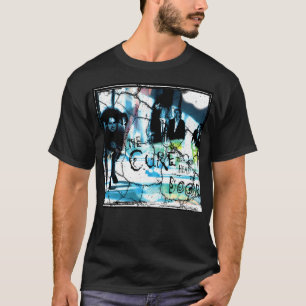 Distresierter Kopf an der Tür T-Shirt