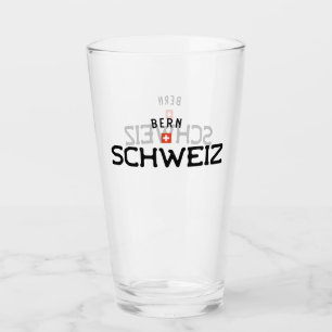 Distressed Bern Schweiz (Schweiz) Glas