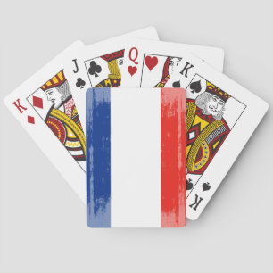 DISTRESSED FRANCE FLAG .png Spielkarten