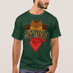 Distressed Howdy Cowboy T-Shirt
