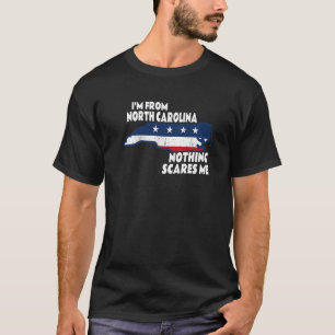 Distressed I’m From North Carolina State Nothing S T-Shirt