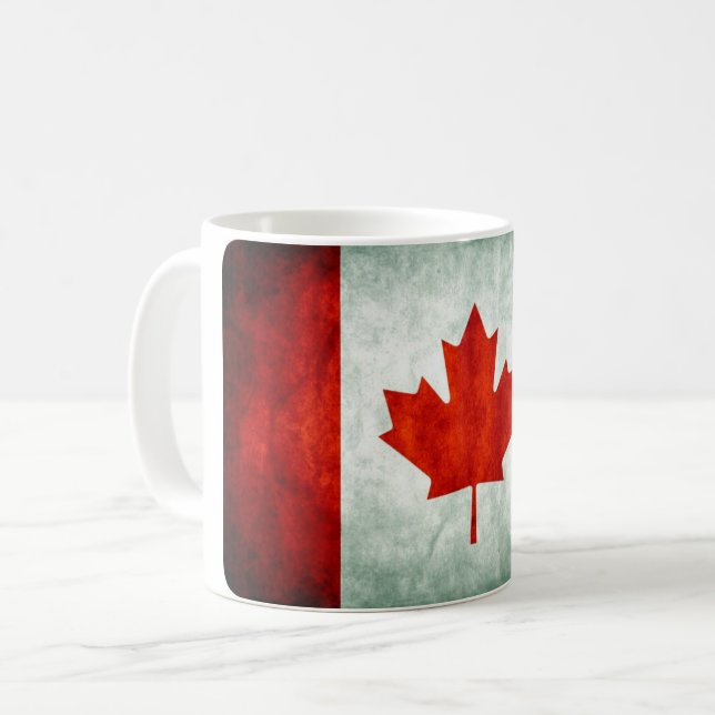 Distressed Kaffeetasse (Vorderseite Links)
