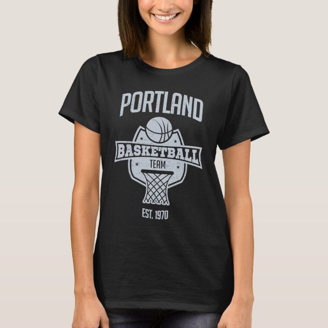 Distressed Retro Fan  Look Trailblazer Party Tailg T-Shirt (Vorderseite)