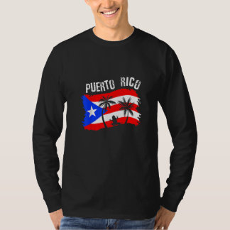 Distressed Style Puerto Rico Frosch Puerto Rico T-Shirt