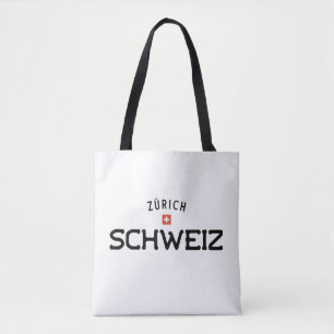 Distressed Zurich Schweiz (Schweiz) Tasche