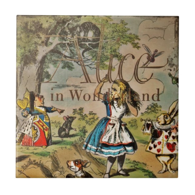 Distressive Alice und Friends Cover Fliese (Vorderseite)