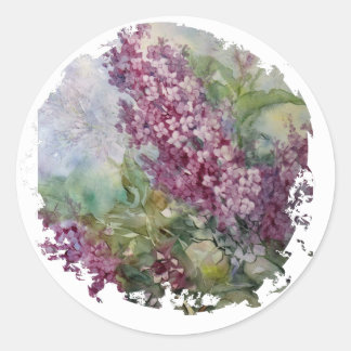 Distressive Round Stickers