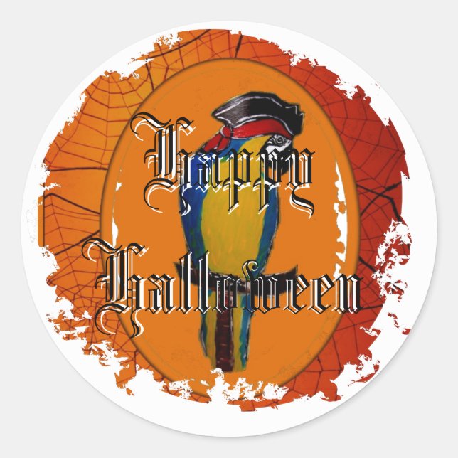 Distressive Round Stickers (Vorderseite)