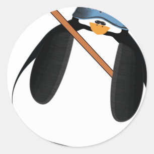 Distressive Round Stickers