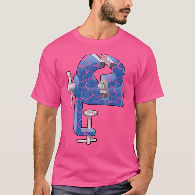 Distrestierter Vize Grip T-Shirt (Vorderseite)