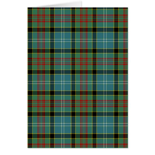 District de Paisley Scotland Tartan (Devant)