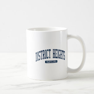 District Heights Maryland Md Hochschule Universitä Kaffeetasse