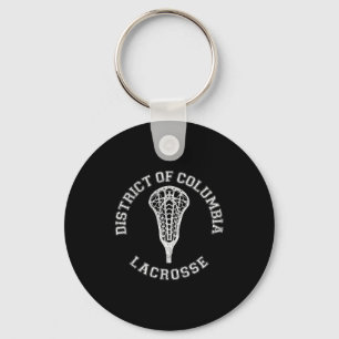 District Of Columbia Lacrosse Mädchen Lax Retro Di Schlüsselanhänger
