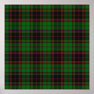 District Tartan - Buchan - Digitaler Download Poster