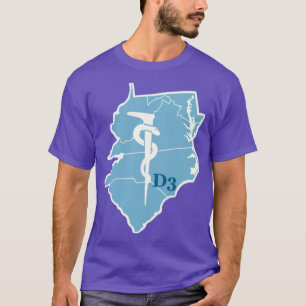 Distrikt 3 Sporttrainer Oversibel T-Shirt