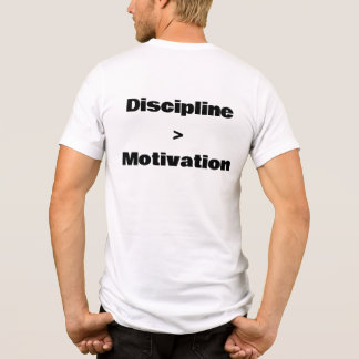 Disziplin ist mehr als Motivation Tri-Blend Shirt