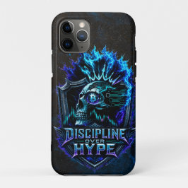 Disziplin statt Hype Blue Grunge Bitcoin  Case-Mate iPhone Hülle