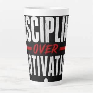 Disziplin statt Motivation Milchtasse
