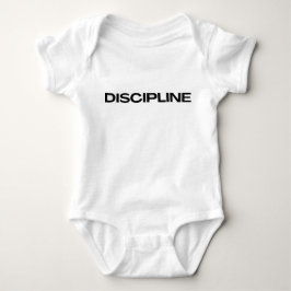 Disziplin statt Motivation T-Shirt Baby Strampler