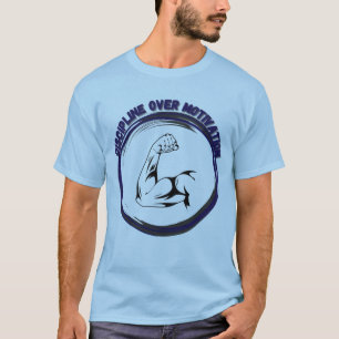 Disziplin über Motivationsspiel-T-Shirt T-Shirt